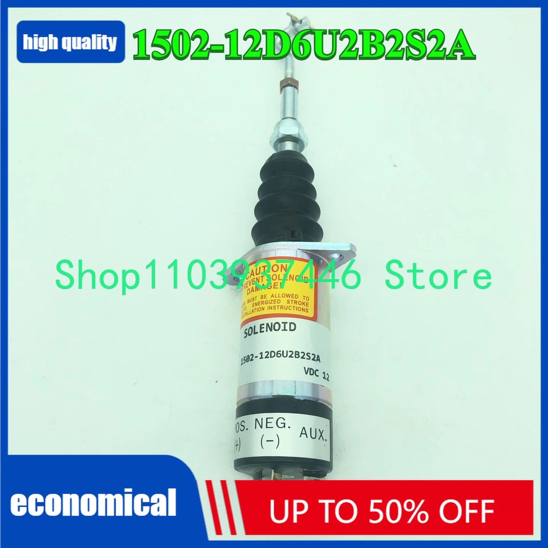 1502-12D6U2B2S2A Fuel Shutoff Stop Solenoid Valve 307-2546-00 12V Fit for Diesel Engine 1502 Seri
1502-12D6U2B2S2A Fuel Shutoff Stop Solenoid Valve 307-2546-00 12V Fit for Diesel Engine 1502 Seri