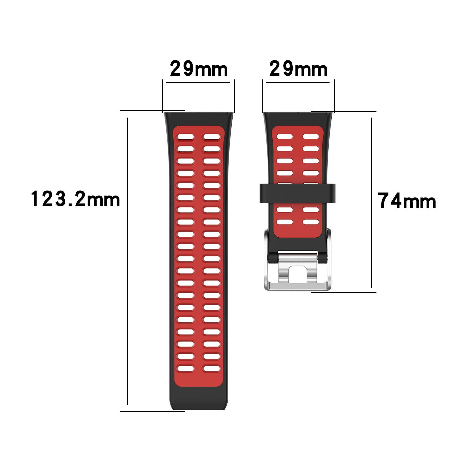 Soft Silicone Watch Band Replacement Watch Strap Wristband For Polar V800 Smart Bracelet With Tool
Soft Silicone Watch Band Replacement Watch Strap Wristband For Polar V800 Smart Bracelet With Tool