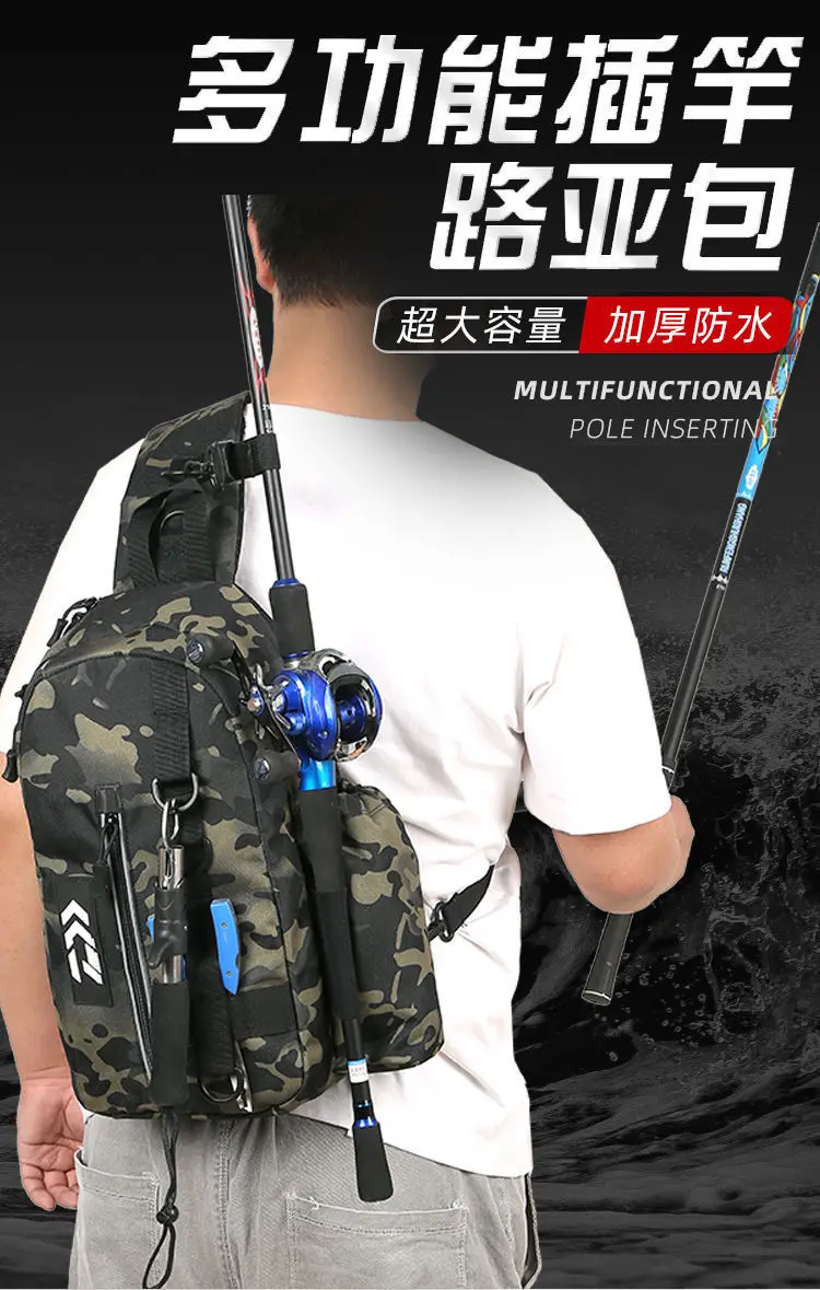 2025 New Fishing Tackle Storage Bag Outdoor Gear Bags Multifunctional Crossbody bag Storage Rod bags Мужская сумка Bolsa Sac 가방
2025 New Fishing Tackle Storage Bag Outdoor Gear Bags Multifunctional Crossbody bag Storage Rod bags Мужская сумка Bolsa Sac 가방