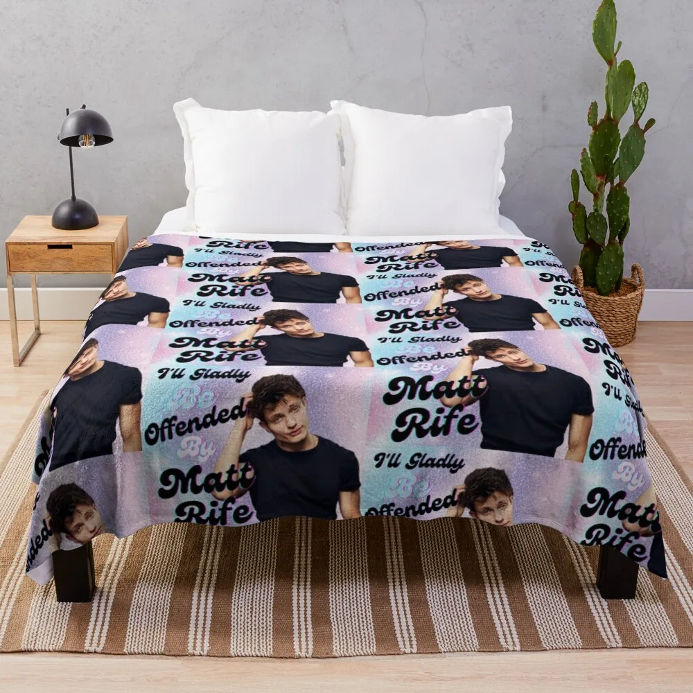 I will gladly be offended by Matt rife Matt Rife funny Throw Blanket Soft Plaid Softest Custom Blankets
I will gladly be offended by Matt rife Matt Rife funny Throw Blanket Soft Plaid Softest Custom Blankets