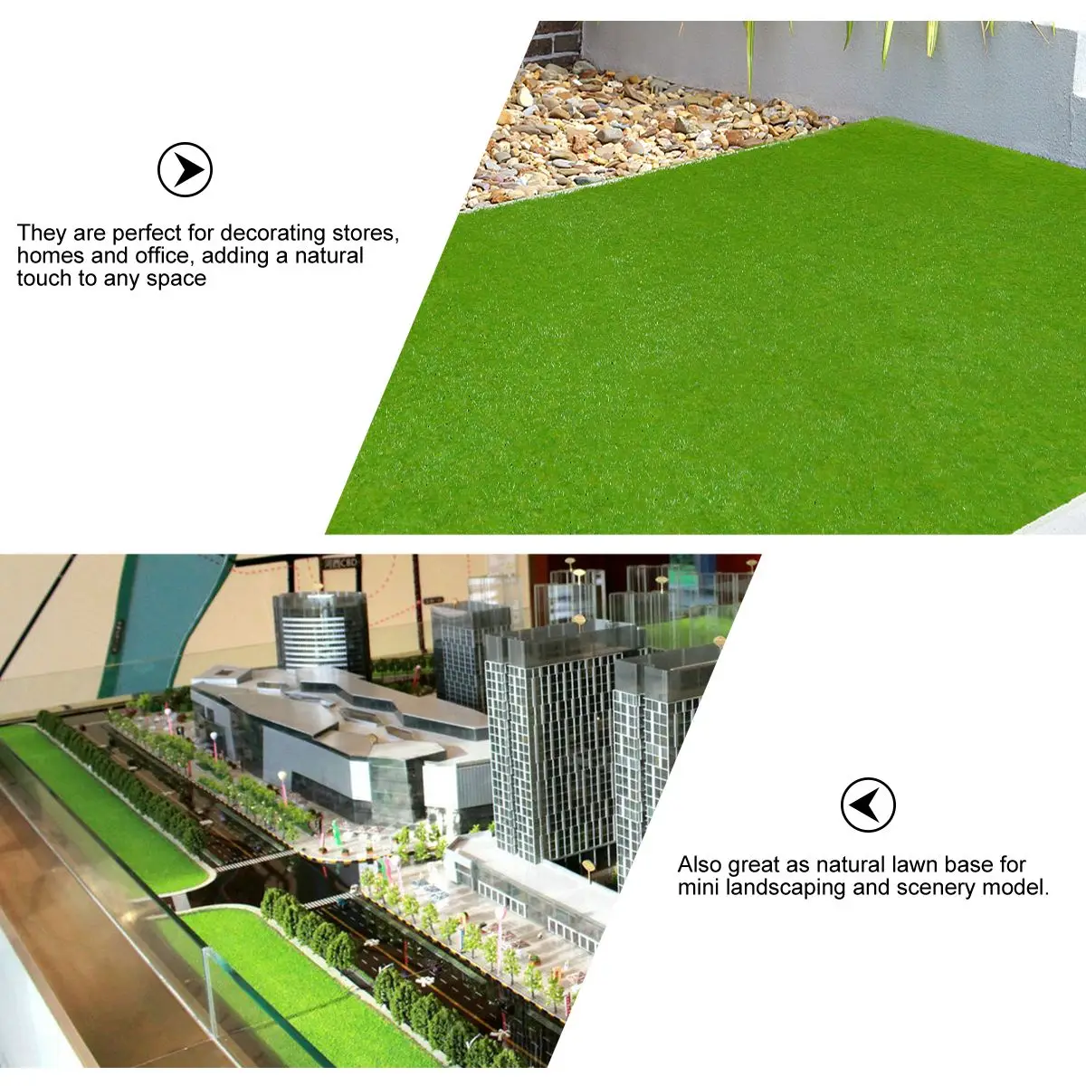 Model Turf Paper 33x100cm Grass Green Fake Lawn Mat for Mini Landscape Scene Building Train Decoration Easy Installation
Model Turf Paper 33x100cm Grass Green Fake Lawn Mat for Mini Landscape Scene Building Train Decoration Easy Installation