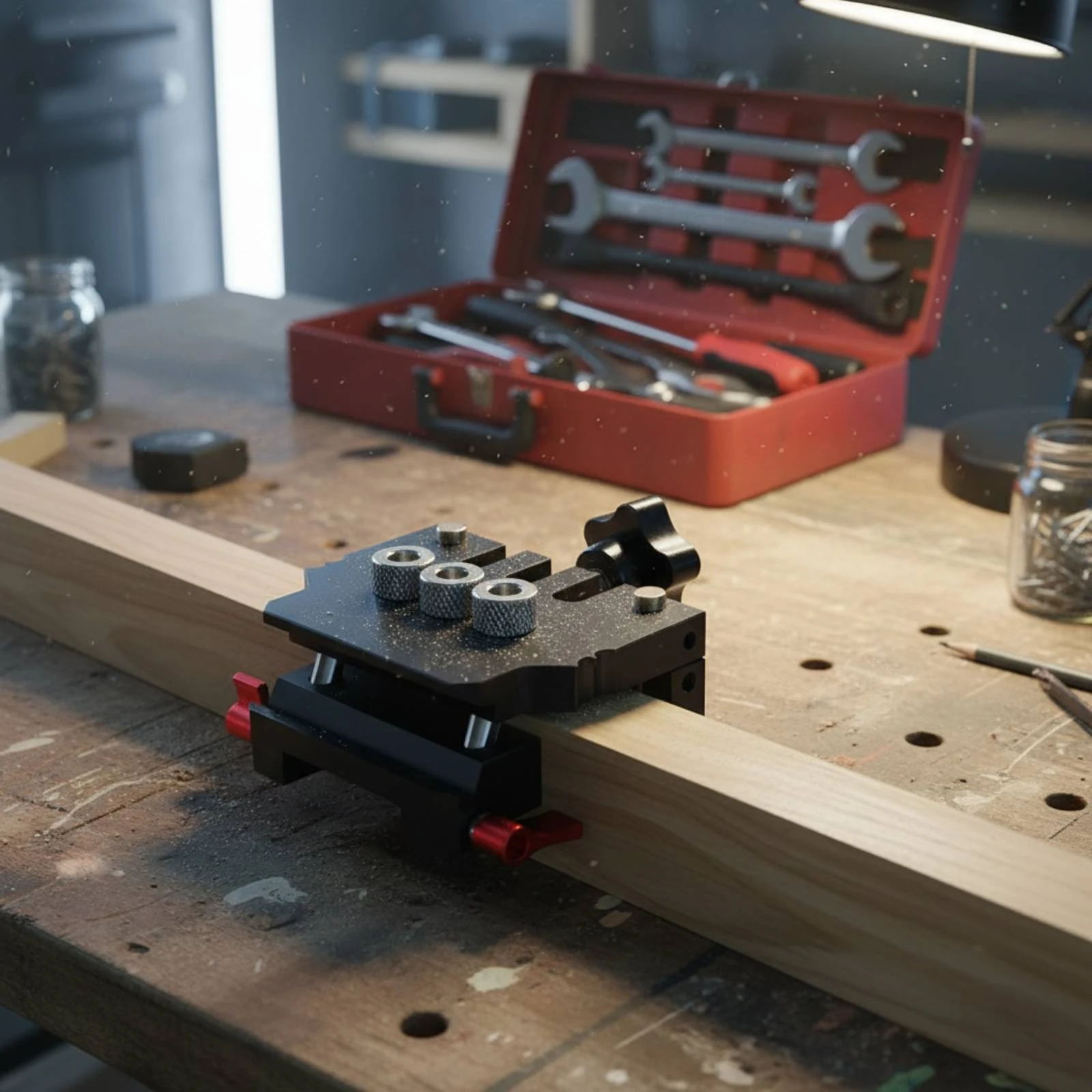 Self Centering Dowel Jig High Precision Wood Dowel Drilling Jig Tenon Hole Positioner Aluminum Alloy Self Centering Drill Guide
Self Centering Dowel Jig High Precision Wood Dowel Drilling Jig Tenon Hole Positioner Aluminum Alloy Self Centering Drill Guide
