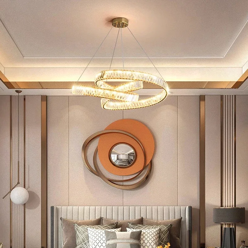 Modern crystal dining room pendant light indoor led pendant light living room indoor lighting
Modern crystal dining room pendant light indoor led pendant light living room indoor lighting