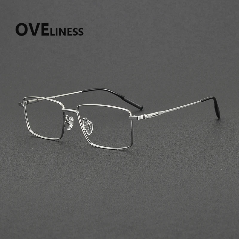 Pure Titanium Glasses Frame Men High Quality Ultralight Eyeglasses Frames Brand Design Square Eyewear Japanese male spectacles
Pure Titanium Glasses Frame Men High Quality Ultralight Eyeglasses Frames Brand Design Square Eyewear Japanese male spectacles