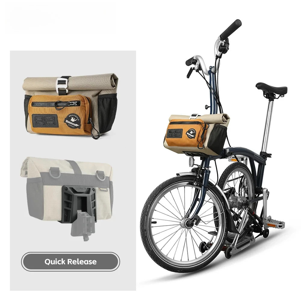 Сумка на руль велосипеда 4 л, быстросъемная, для складного велосипеда Brompton, передняя сумка-корзина на раму с системой MOLLE, для городской езды на велосипеде
Сумка на руль велосипеда 4 л, быстросъемная, для складного велосипеда Brompton, передняя сумка-корзина на раму с системой MOLLE, для городской езды на велосипеде