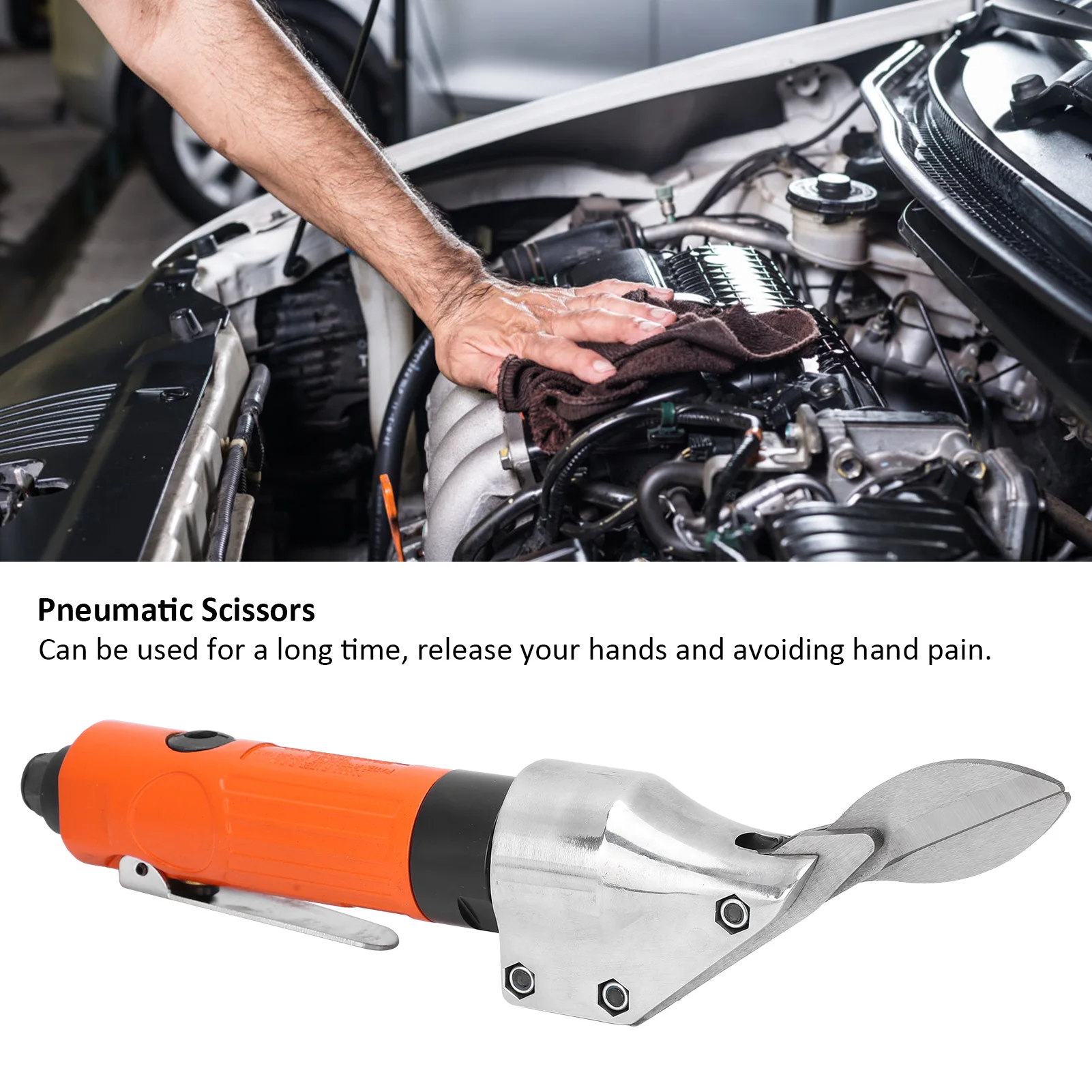1/4inch Air Shears 22000rmp Pneumatic Metal Cutter Steel Straight Blade Scissors Industrial Tools
1/4inch Air Shears 22000rmp Pneumatic Metal Cutter Steel Straight Blade Scissors Industrial Tools