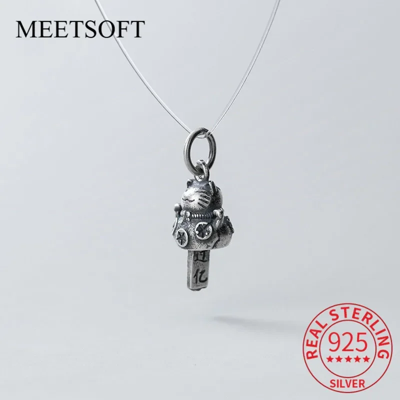 MEETSOFT тибетский серебряный колокольчик на удачу с котом, очаровательный ретро кулон с изображением животного, ожерелье «сделай сам», украшение, фурнитура для изготовления ювелирных изделий
MEETSOFT тибетский серебряный колокольчик на удачу с котом, очаровательный ретро кулон с изображением животного, ожерелье «сделай сам», украшение, фурнитура для изготовления ювелирных изделий