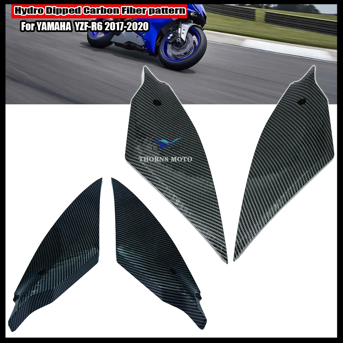For YAMAHA YZF R6 YZFR6 YZF-R6 2017 2018 2019 2020 Hydro Dipped Carbon Fiber Finish Fuel Gas Tank Side Cover Panel Fairing
For YAMAHA YZF R6 YZFR6 YZF-R6 2017 2018 2019 2020 Hydro Dipped Carbon Fiber Finish Fuel Gas Tank Side Cover Panel Fairing