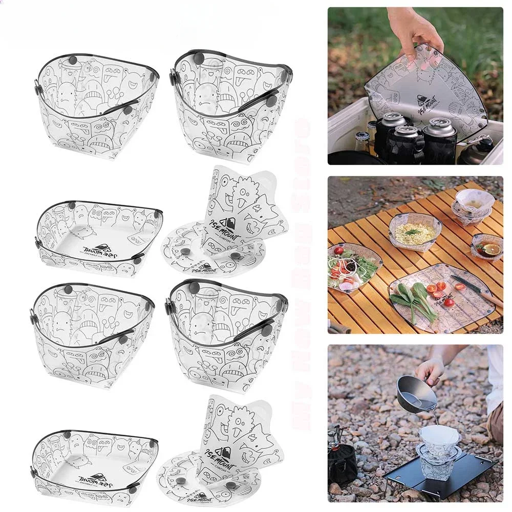 1-2PCS Portable Foldable Camping Tableware Lightweight Folding Bowl Plate Cup Filter Travel Chopping Board Food-Grade Tableware
1-2PCS Portable Foldable Camping Tableware Lightweight Folding Bowl Plate Cup Filter Travel Chopping Board Food-Grade Tableware