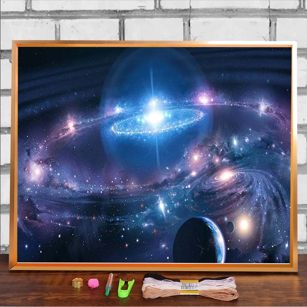 Space Universe Printed Canvas 11CT Cross Stitch Full Kit DIY Embroidery DMC Threads Needlework Handicraft Painting Design
Space Universe Printed Canvas 11CT Cross Stitch Full Kit DIY Embroidery DMC Threads Needlework Handicraft Painting Design