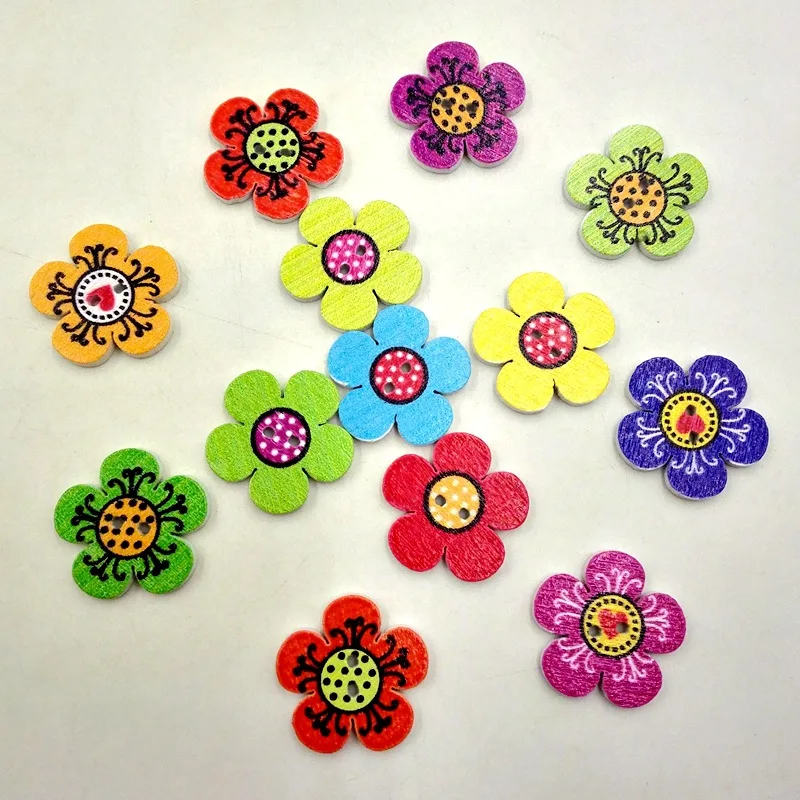 2Cm five plum blossom buttons, sunflower printed wood buttons, wooden DIY buttons 100 in a pack.
2Cm five plum blossom buttons, sunflower printed wood buttons, wooden DIY buttons 100 in a pack.