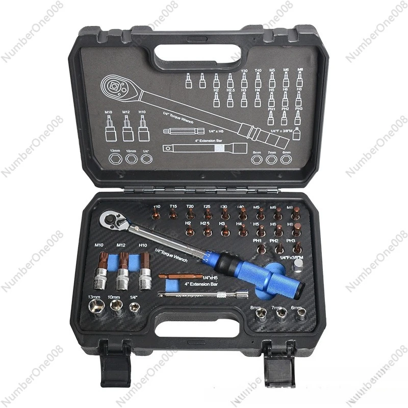 Набор регулируемых динамометрических ключей 1/4 дюйма, высокоточный динамометрический ключ в килограммах, инструмент для обслуживания велосипедов
Набор регулируемых динамометрических ключей 1/4 дюйма, высокоточный динамометрический ключ в килограммах, инструмент для обслуживания велосипедов
