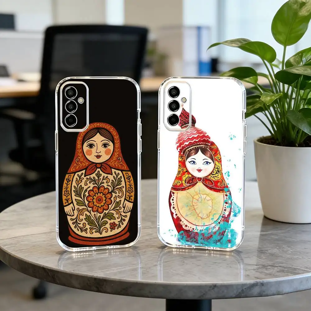 Russian Art Matryoshka Phone Case For SamsungA10,12,20,21S,30,31,40,50,51,52,70,71 Transparent Cover
Russian Art Matryoshka Phone Case For SamsungA10,12,20,21S,30,31,40,50,51,52,70,71 Transparent Cover