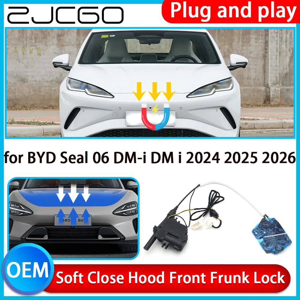 for BYD Seal 06 DM-i DM i 2024 2025 2026 Hood Soft Close Engine Hood Retrofit Kit Auto Latching Front Power Closing Hood Latch
for BYD Seal 06 DM-i DM i 2024 2025 2026 Hood Soft Close Engine Hood Retrofit Kit Auto Latching Front Power Closing Hood Latch