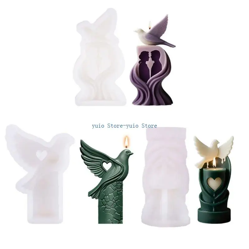 X7XB Multipurpose Silicone Doves Mould For Baking Soap Safe Materials
X7XB Multipurpose Silicone Doves Mould For Baking Soap Safe Materials