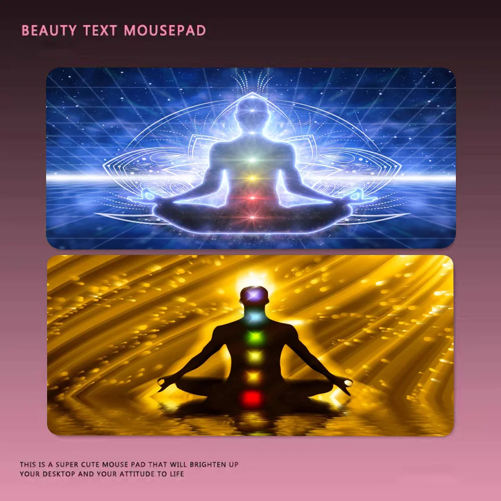 Buddha Statue Meditation 7 Chakra Girl Pad Gamer Play Mats Mousepad Size For Large Edge Locking Game Keyboard Pad
Buddha Statue Meditation 7 Chakra Girl Pad Gamer Play Mats Mousepad Size For Large Edge Locking Game Keyboard Pad