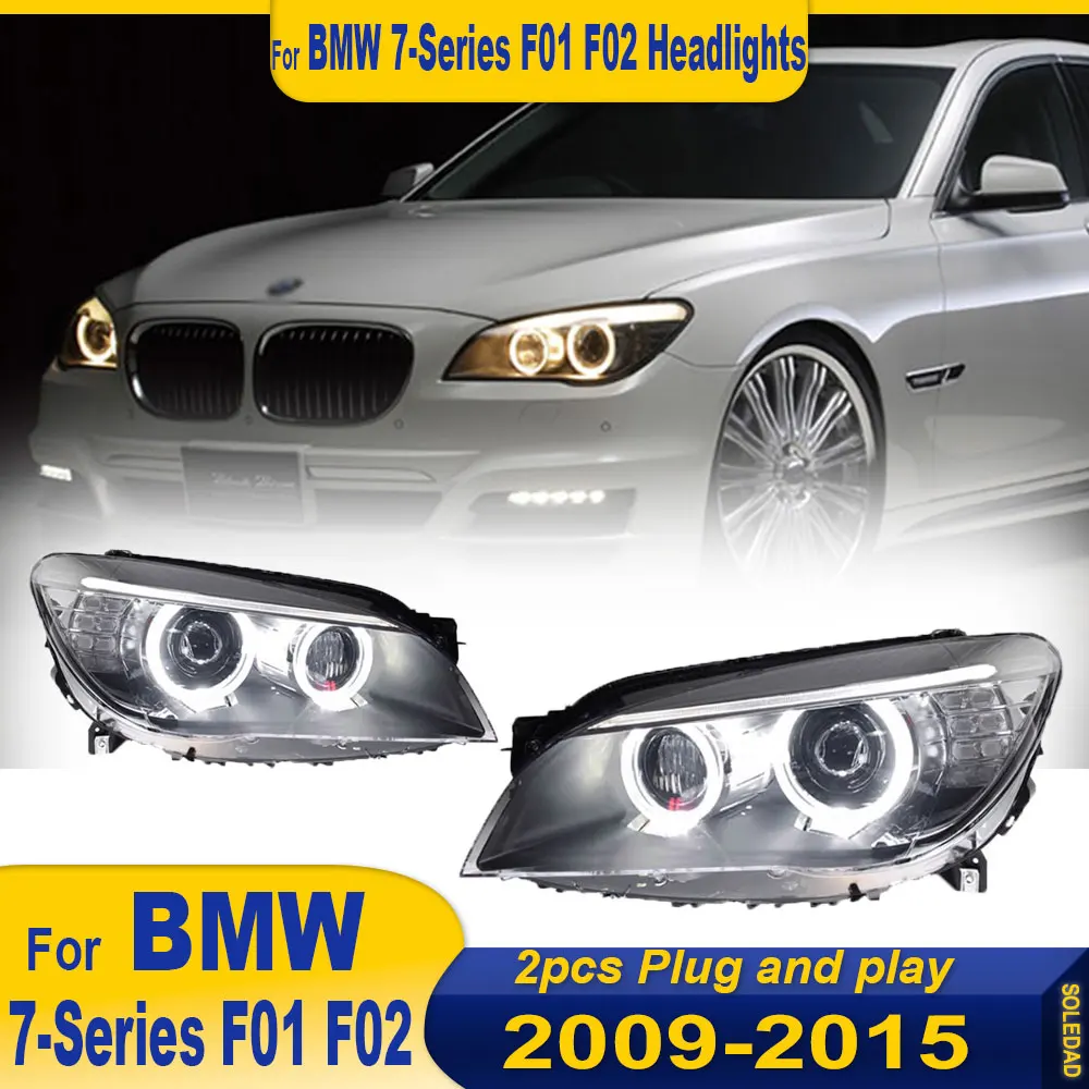 1 пара автомобильных фар для BMW 7 серии F01 F02 2009-2015, обновление, модифицированная для нового динамического указателя поворота, автомобильные светодиодные фары в сборе
1 пара автомобильных фар для BMW 7 серии F01 F02 2009-2015, обновление, модифицированная для нового динамического указателя поворота, автомобильные светодиодные фары в сборе