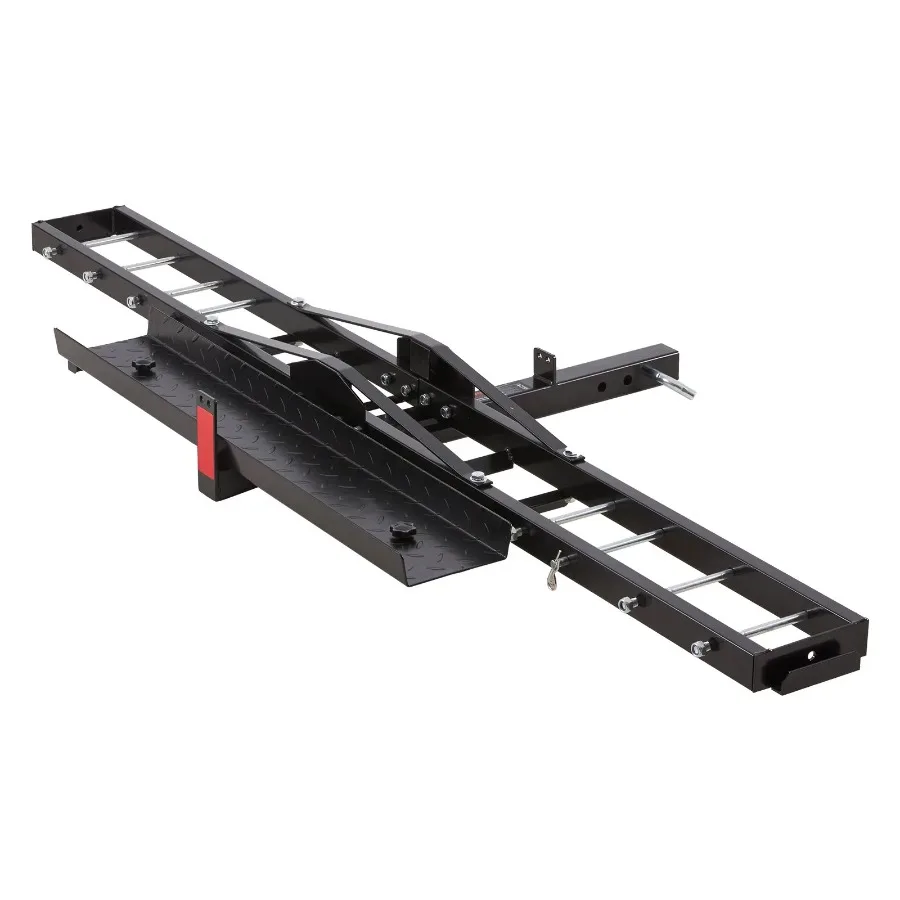 Motorcycle Carrier 600 LBS Steel Motorcycle Carrier Hitch Mount with Loading Ramp Scooter Dirt Bike Trailer Hauler with Ratche
Motorcycle Carrier 600 LBS Steel Motorcycle Carrier Hitch Mount with Loading Ramp Scooter Dirt Bike Trailer Hauler with Ratche