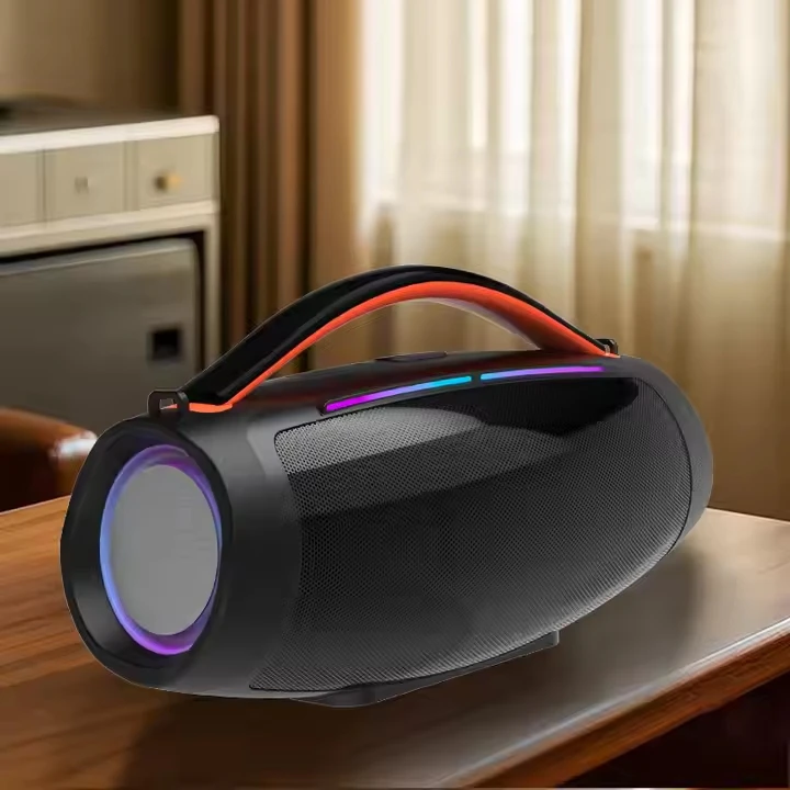 Super Boombox 20W RGB LED Outdoor Party Speaker Energy-Saving Waterproof with TF/AUX/USB Power Bank Handle
Super Boombox 20W RGB LED Outdoor Party Speaker Energy-Saving Waterproof with TF/AUX/USB Power Bank Handle