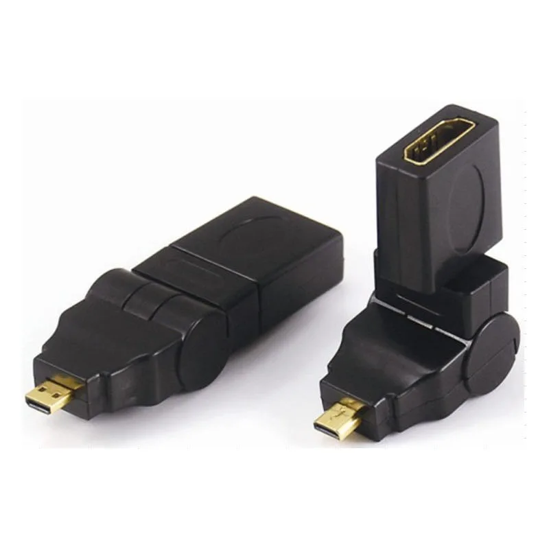 3 шт., вращающийся на 360 градусов адаптер Micro HDMI «папа» на HDMI «мама», удлинитель HDMI-конвертер для ЖК-минишетора ПК 
3 шт., вращающийся на 360 градусов адаптер Micro HDMI «папа» на HDMI «мама», удлинитель HDMI-конвертер для ЖК-минишетора ПК