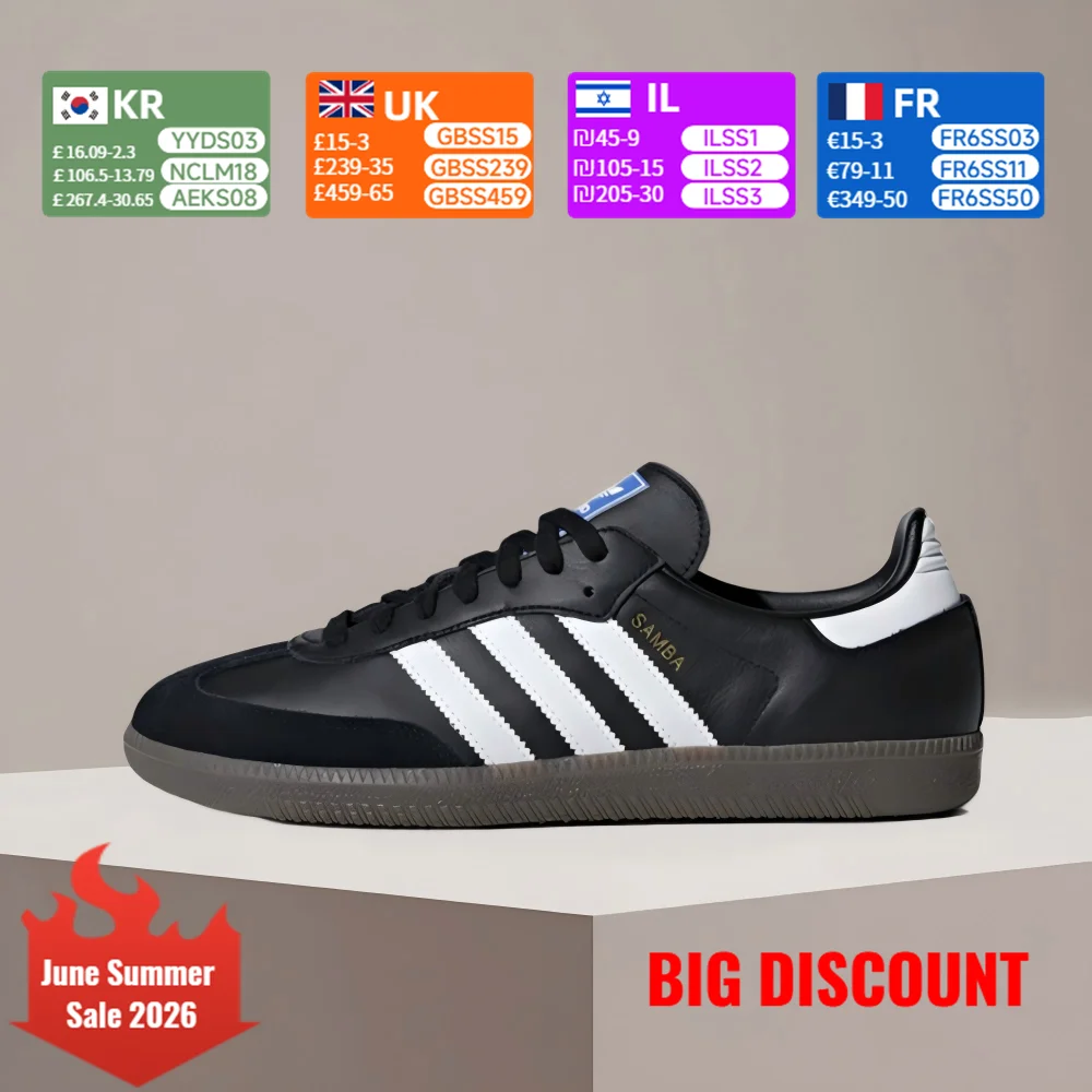 adidas Originals Samba 0G Comfortable and versatile, durable low-top skate shoes Unisex B75807
adidas Originals Samba 0G Comfortable and versatile, durable low-top skate shoes Unisex B75807