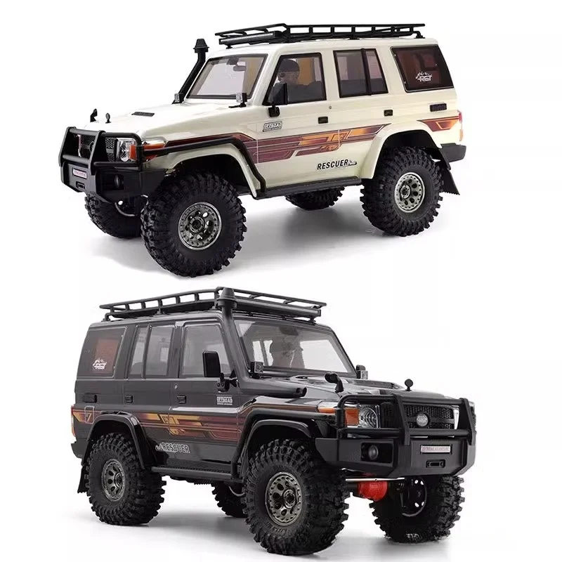 Rgt Ruitai New Rc Ex86190 1/10 Модель автомобиля с дистанционным управлением Электрический альпинистский автомобиль Lc76 Внедорожник Высокая и низкая скорость Двойная шестерня
Rgt Ruitai New Rc Ex86190 1/10 Модель автомобиля с дистанционным управлением Электрический альпинистский автомобиль Lc76 Внедорожник Высокая и низкая скорость Двойная шестерня