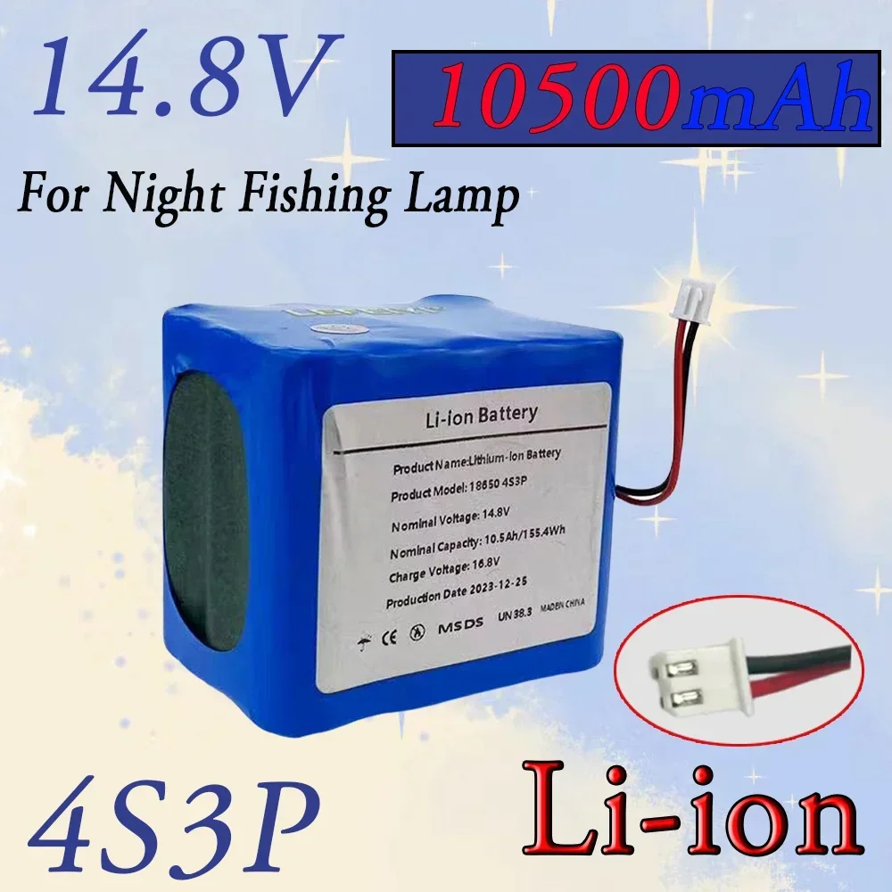 18650 Battery 12V Battery Pack 10500mAh 4S3P Built-in 40A Balanced BMS for Outdoor power supply for solar powered stalls
18650 Battery 12V Battery Pack 10500mAh 4S3P Built-in 40A Balanced BMS for Outdoor power supply for solar powered stalls