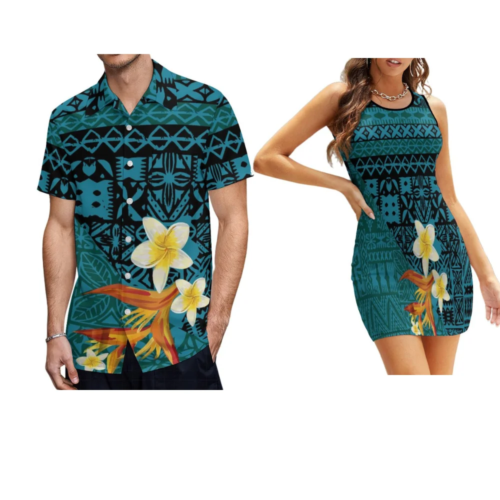 Hawaiian Samoa Hibiscus Flower Design Couple Clothing Polynesian Custom Summer Seaside Vacation Sexy Dresses Casual Shirts 2025
Hawaiian Samoa Hibiscus Flower Design Couple Clothing Polynesian Custom Summer Seaside Vacation Sexy Dresses Casual Shirts 2025