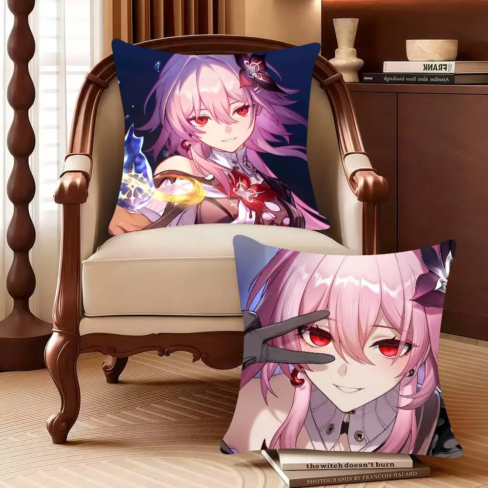 Honkai Star Rail Evernight Pillow Case Decor Protective Covers Comfortable soft for Sofa Living Room Home office
Honkai Star Rail Evernight Pillow Case Decor Protective Covers Comfortable soft for Sofa Living Room Home office