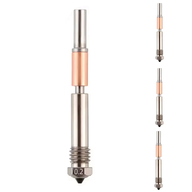 Top-One-Piece Hardened Steel Nozzle High-Flow Hardened Steel Nozzle For TZ 4.0 Hotend Bambu Lab X1/P1P/P1S 3D Printer
Top-One-Piece Hardened Steel Nozzle High-Flow Hardened Steel Nozzle For TZ 4.0 Hotend Bambu Lab X1/P1P/P1S 3D Printer