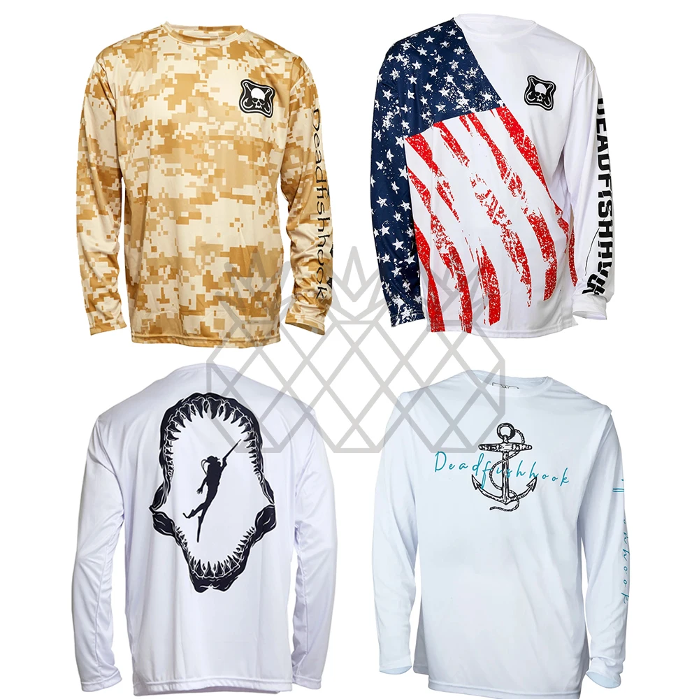 Long Sleeve Fishing Shirt Men Outdoor UV Clothing Sunscreen Breathable Thin Angling Wear Ropa De Pesca Summer Fishing Clothes
Long Sleeve Fishing Shirt Men Outdoor UV Clothing Sunscreen Breathable Thin Angling Wear Ropa De Pesca Summer Fishing Clothes