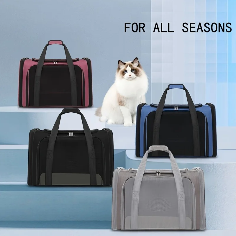 Pet Carrier for Small Medium Cats Dogs Puppies Up to 15 Lbs, Airline Approved, Soft Sided, Collapsible Travel
Pet Carrier for Small Medium Cats Dogs Puppies Up to 15 Lbs, Airline Approved, Soft Sided, Collapsible Travel