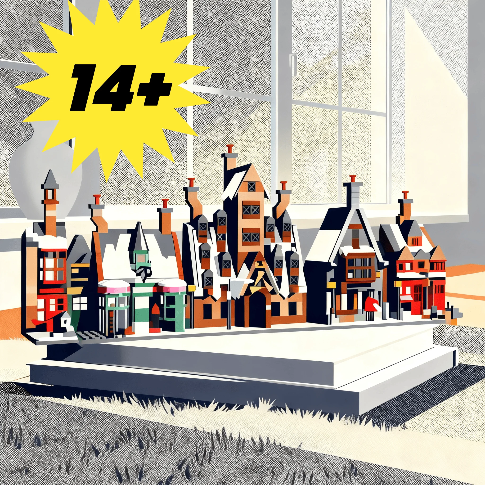 2026 new MOC creative home decoration difficult 3228 particle color large building brick model brick adult gift
2026 new MOC creative home decoration difficult 3228 particle color large building brick model brick adult gift