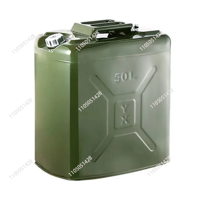 brand square aluminum covered oil drum with a large capacity of 50L60L70L for storing spare fuel tanks and oil pots 
brand square aluminum covered oil drum with a large capacity of 50L60L70L for storing spare fuel tanks and oil pots
