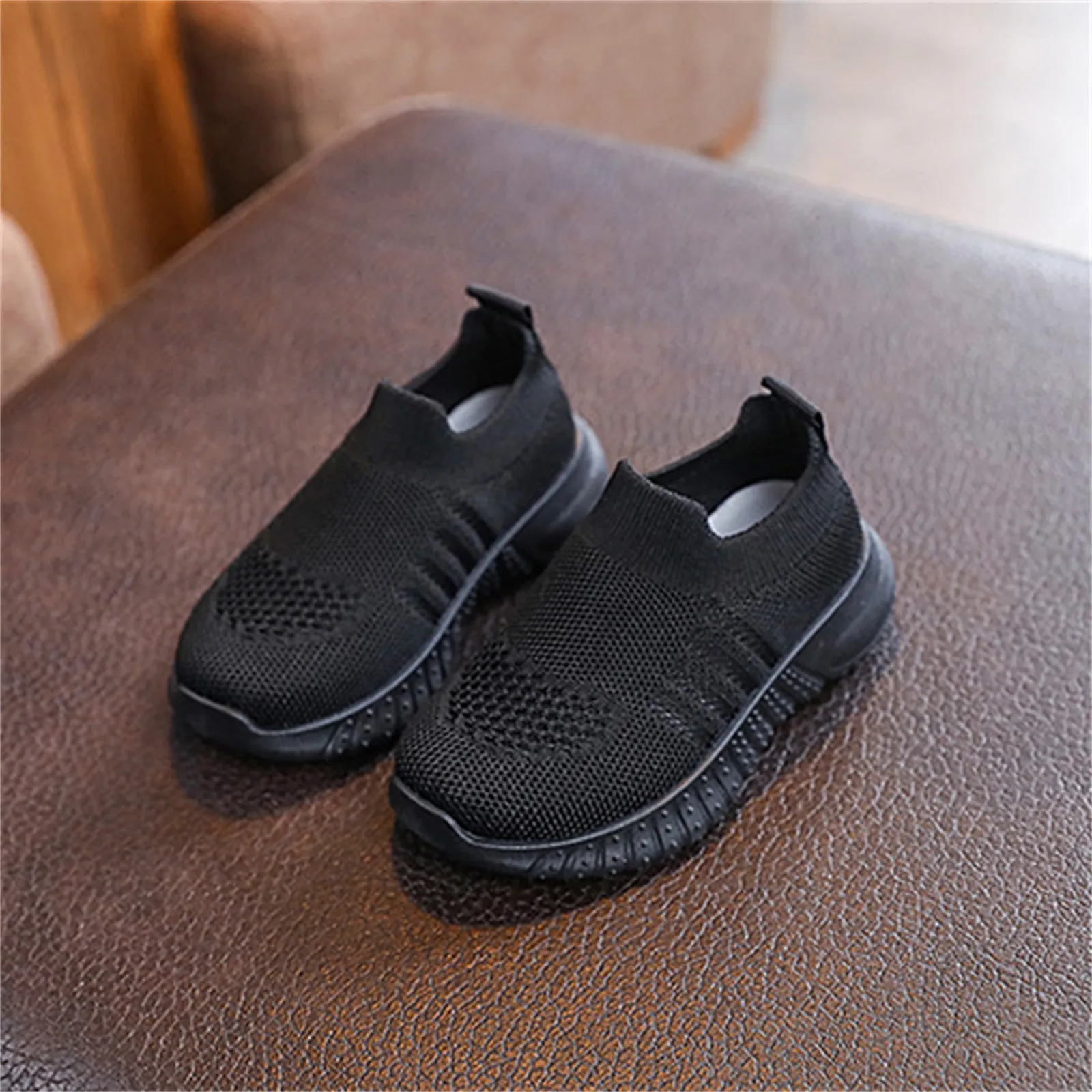 Kids Spring And Autumn Striped Knitted Sneakers Tennis Casual Shoes Children Breathable Girls Boys Slip-On Running Sports Shoes
Kids Spring And Autumn Striped Knitted Sneakers Tennis Casual Shoes Children Breathable Girls Boys Slip-On Running Sports Shoes