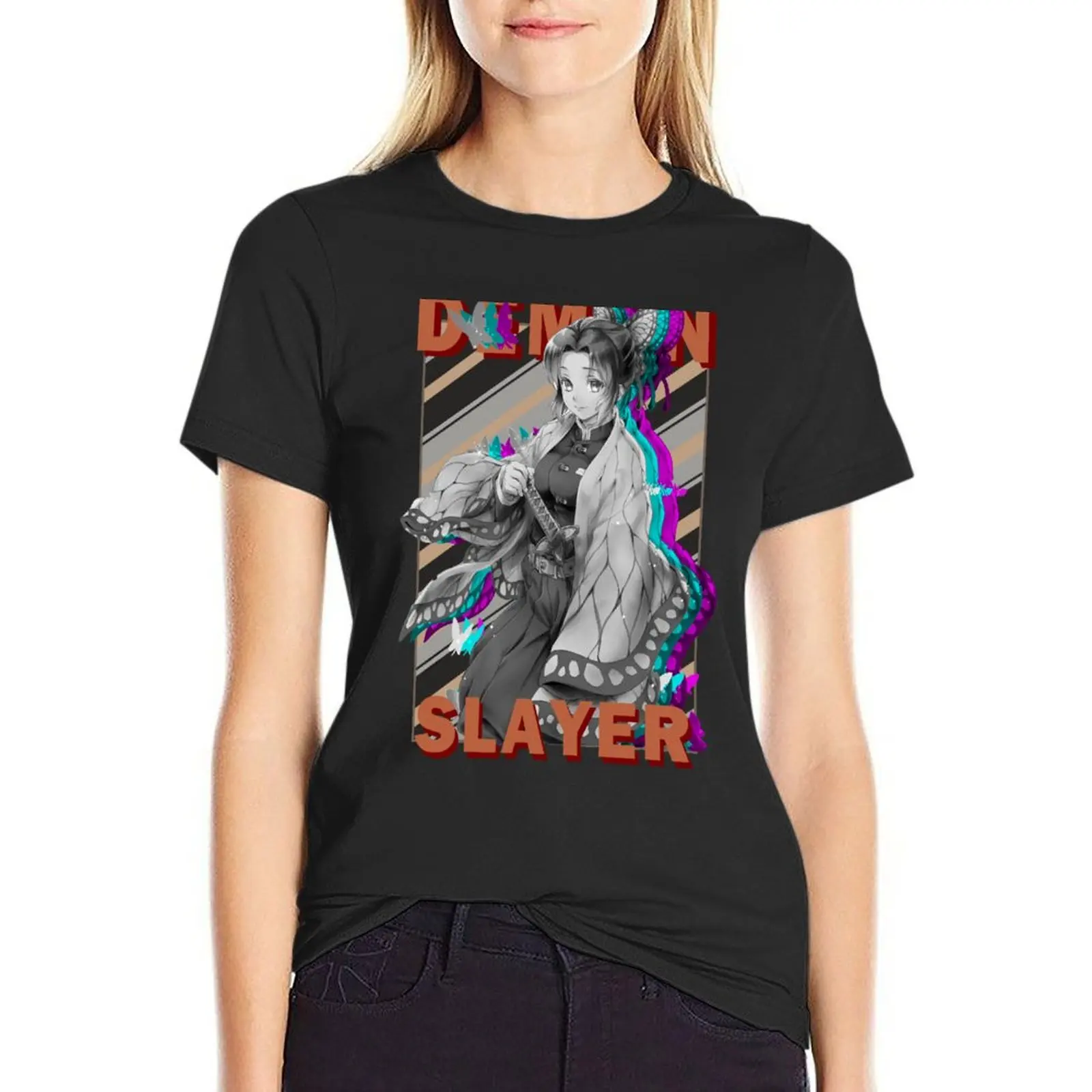 Shinobu Kocho Rgb Glitch Design T-Shirt quick-drying graphics sports fans Aesthetic clothing Women's summer blouses 2024
Shinobu Kocho Rgb Glitch Design T-Shirt quick-drying graphics sports fans Aesthetic clothing Women's summer blouses 2024