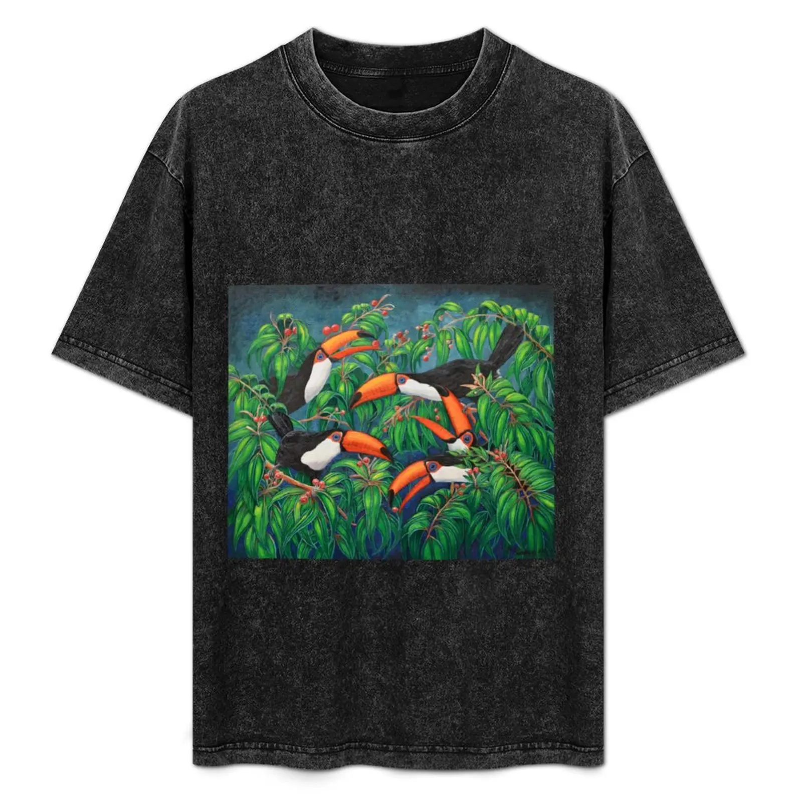 Toucan Tea T-Shirt Street Fashion Casual Tee Shirt
Toucan Tea T-Shirt Street Fashion Casual Tee Shirt