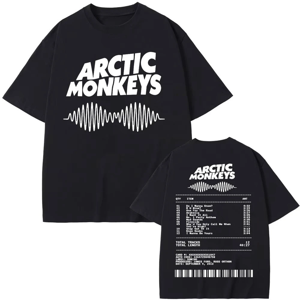 Arctic Monkeys Music Album Graphic T-shirt Men Women Vintage Hip Hop Street Style T Shirts Cotton Casual Oversized T Shirt
Arctic Monkeys Music Album Graphic T-shirt Men Women Vintage Hip Hop Street Style T Shirts Cotton Casual Oversized T Shirt