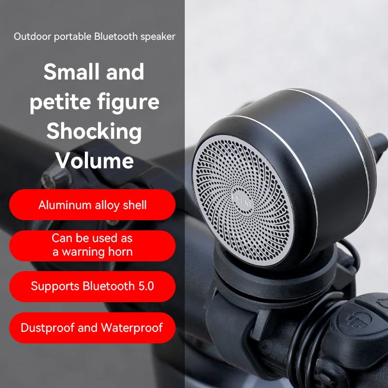 ESLNF Bike Portable Mini Speaker Bicycle Wireless Portable Good Sound Quality Speaker Mini Metal Wireless Bass Sound
ESLNF Bike Portable Mini Speaker Bicycle Wireless Portable Good Sound Quality Speaker Mini Metal Wireless Bass Sound
