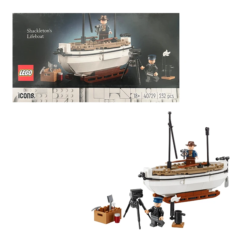 Lego 40729, серия значков спасательной шлюпки Шальтана, детские развивающие строительные блоки, игрушка в подарок
Lego 40729, серия значков спасательной шлюпки Шальтана, детские развивающие строительные блоки, игрушка в подарок