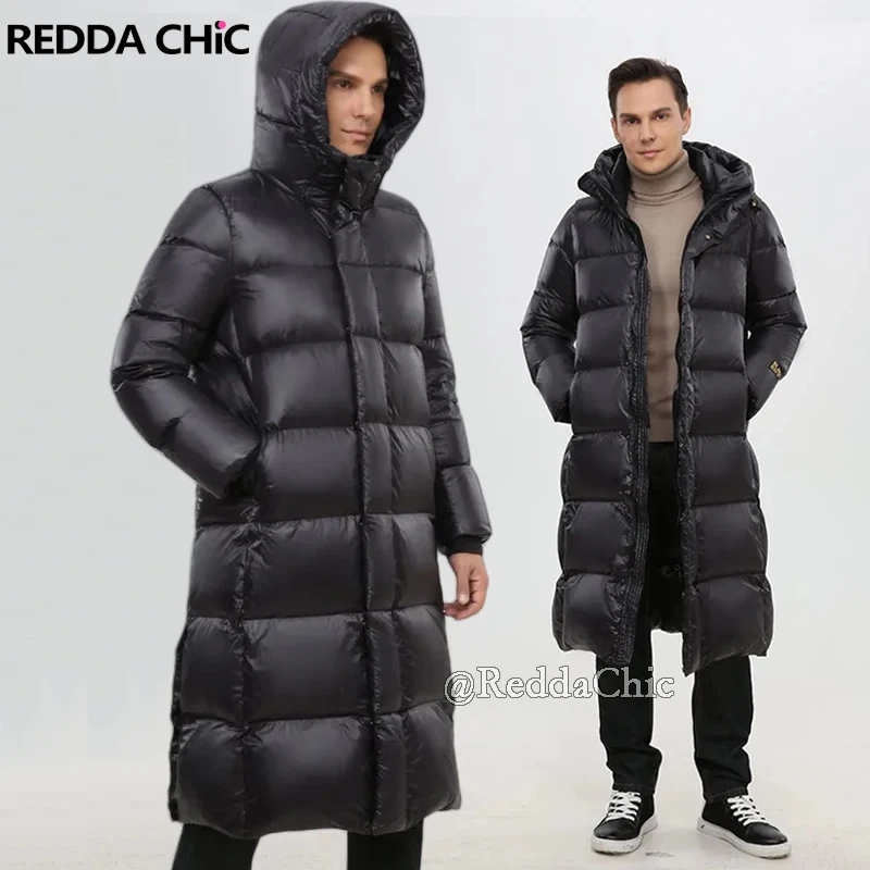 REDDACHiC Gold x Черный мужской пуховик с длинным капюшоном и воротником-стойкой, повседневное теплое стеганое пальто-пуховик, мужские парки, зимняя верхняя одежда
REDDACHiC Gold x Черный мужской пуховик с длинным капюшоном и воротником-стойкой, повседневное теплое стеганое пальто-пуховик, мужские парки, зимняя верхняя одежда