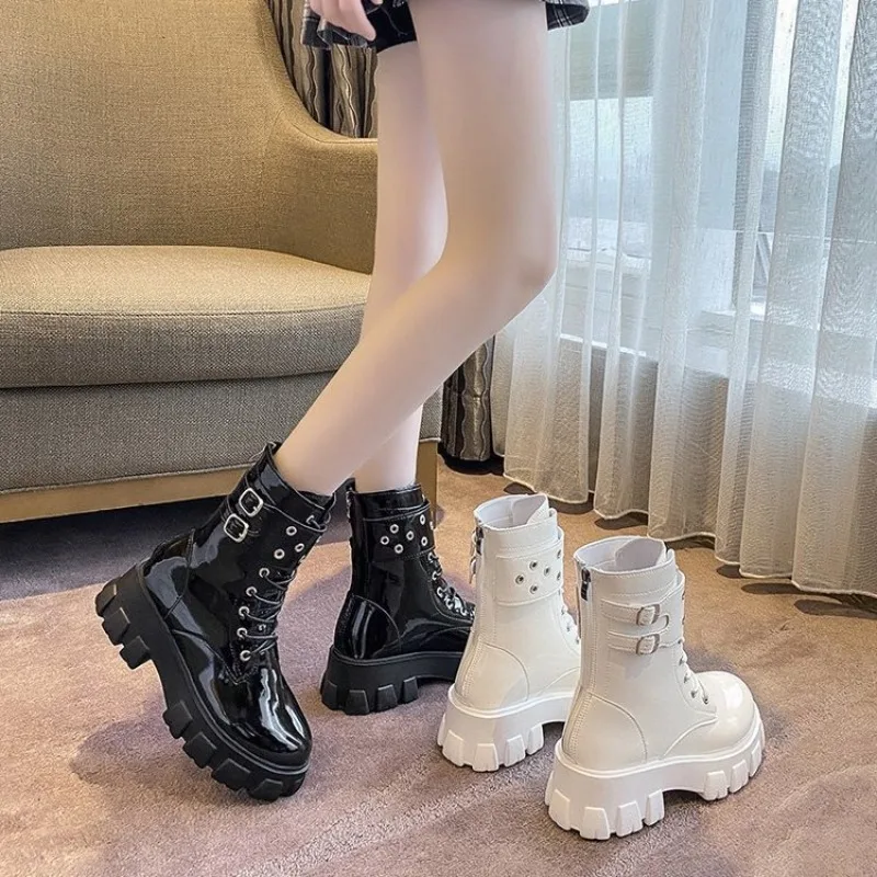 Fashion Women's Boots 2025 Women's Platform Comfortable Ankle Boots Sexy Ladies High Heels Wedges Punk Women Shoes Gothic Shoes
Fashion Women's Boots 2025 Women's Platform Comfortable Ankle Boots Sexy Ladies High Heels Wedges Punk Women Shoes Gothic Shoes