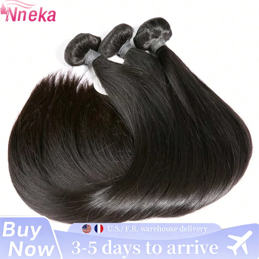 Nneka 30 Inch Human Hair Bundles Brazilian Raw Hair Weave 1/2/3/4 Bundles Human Hair 26 28 30 Inch Straight Hair Extensions
Nneka 30 Inch Human Hair Bundles Brazilian Raw Hair Weave 1/2/3/4 Bundles Human Hair 26 28 30 Inch Straight Hair Extensions