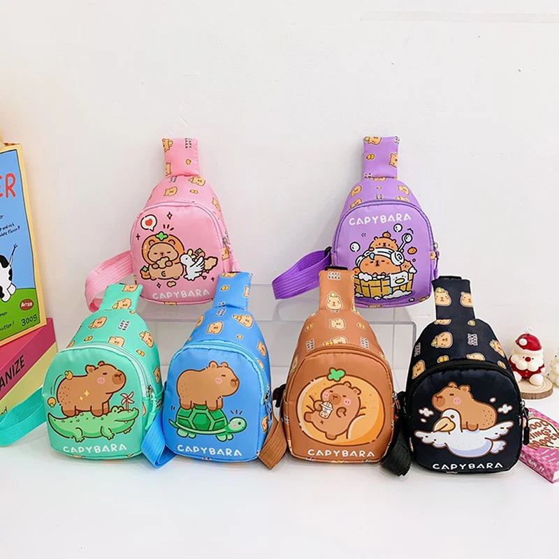 Capybara Kids Crossbody Shoulder Bag Adorable Cartoon Style Casual Chest Bags Multi-Purpose Storage Pouch for Girls Boys Gifts
Capybara Kids Crossbody Shoulder Bag Adorable Cartoon Style Casual Chest Bags Multi-Purpose Storage Pouch for Girls Boys Gifts