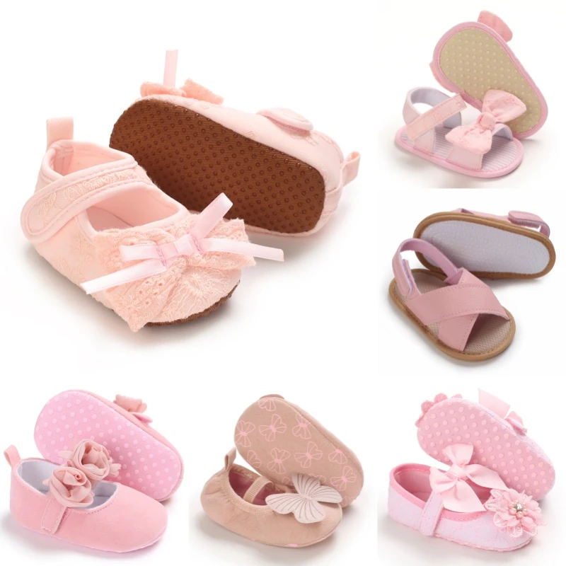 Spring and Autumn Pink Sweet Princess Shoes 0-12 Months Baby Soft soled Anti slip Sneaker
Spring and Autumn Pink Sweet Princess Shoes 0-12 Months Baby Soft soled Anti slip Sneaker