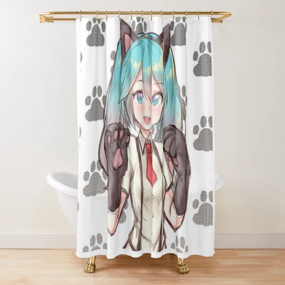 Hatsune Miku Nekko Kawaii Shower Curtain Washable Waterproof Fabric Shower Bathroom Deco Set For Bathroom Curtain
Hatsune Miku Nekko Kawaii Shower Curtain Washable Waterproof Fabric Shower Bathroom Deco Set For Bathroom Curtain