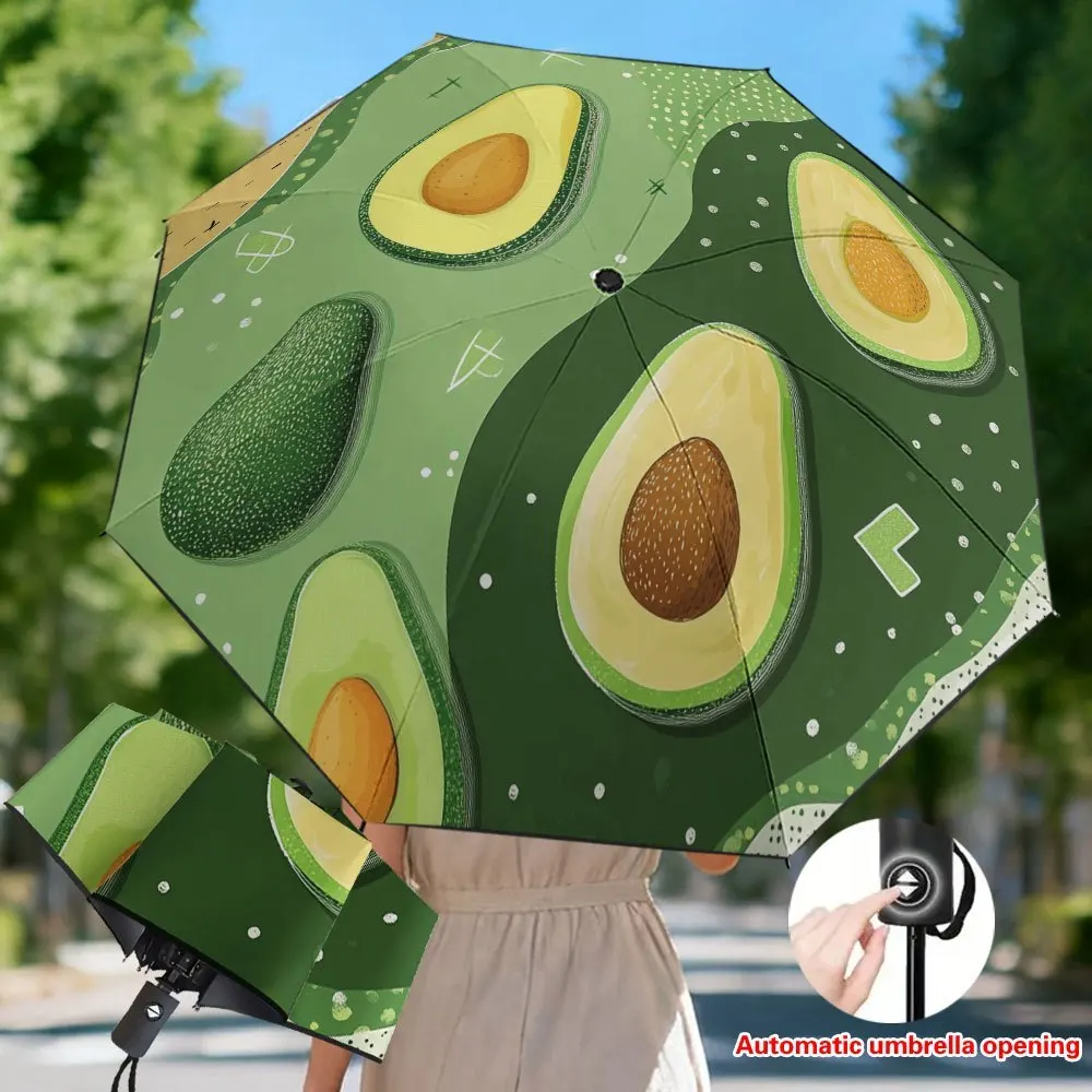 Автоматический складной зонт Avocado Melody - с защитой от влаги, утолщенной усиленной рамой, легкий и компактный, конструкция с 8 спицами, I
Автоматический складной зонт Avocado Melody - с защитой от влаги, утолщенной усиленной рамой, легкий и компактный, конструкция с 8 спицами, I
