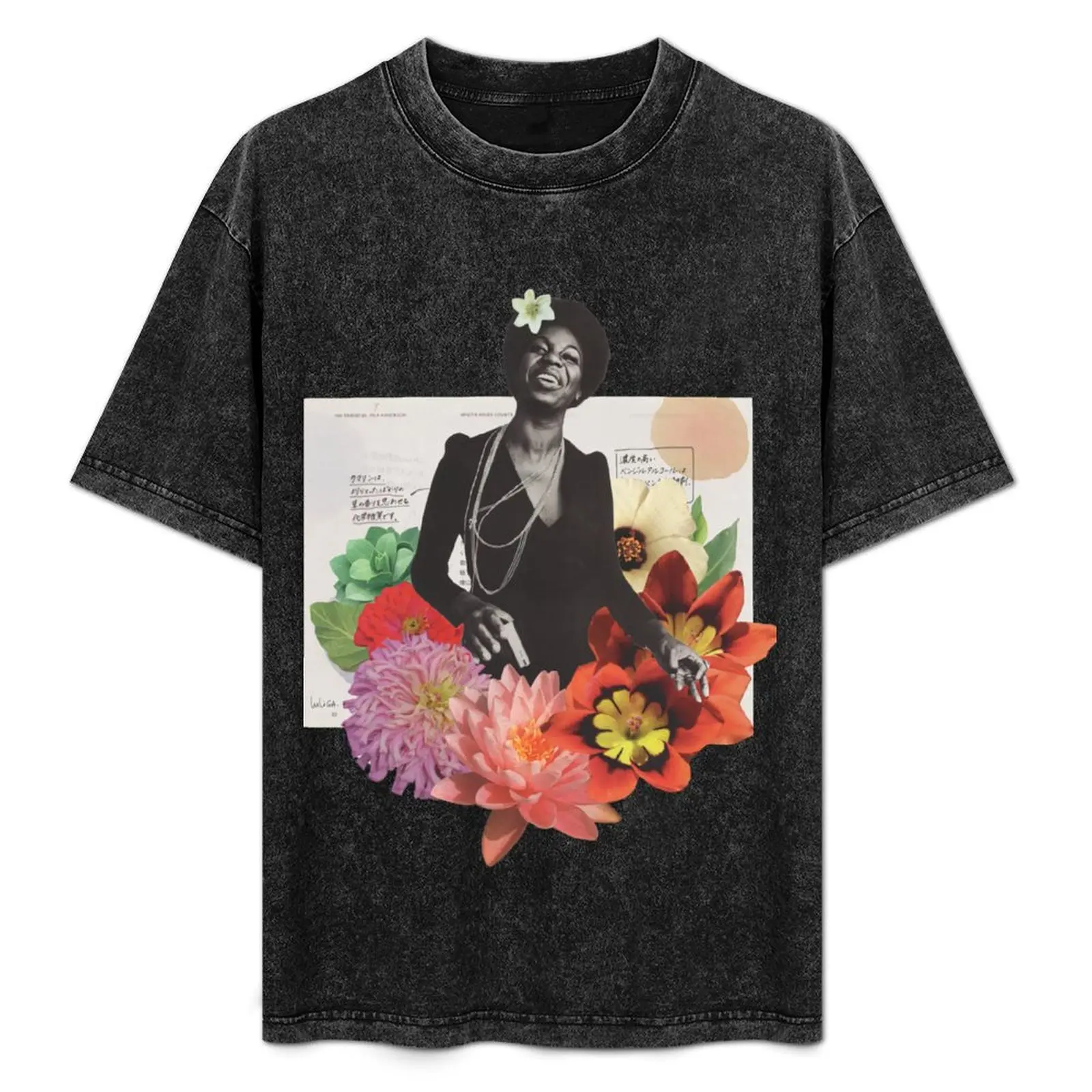 Nina Simone T-Shirt Work Wear Short Sleeve T-Shirt
Nina Simone T-Shirt Work Wear Short Sleeve T-Shirt