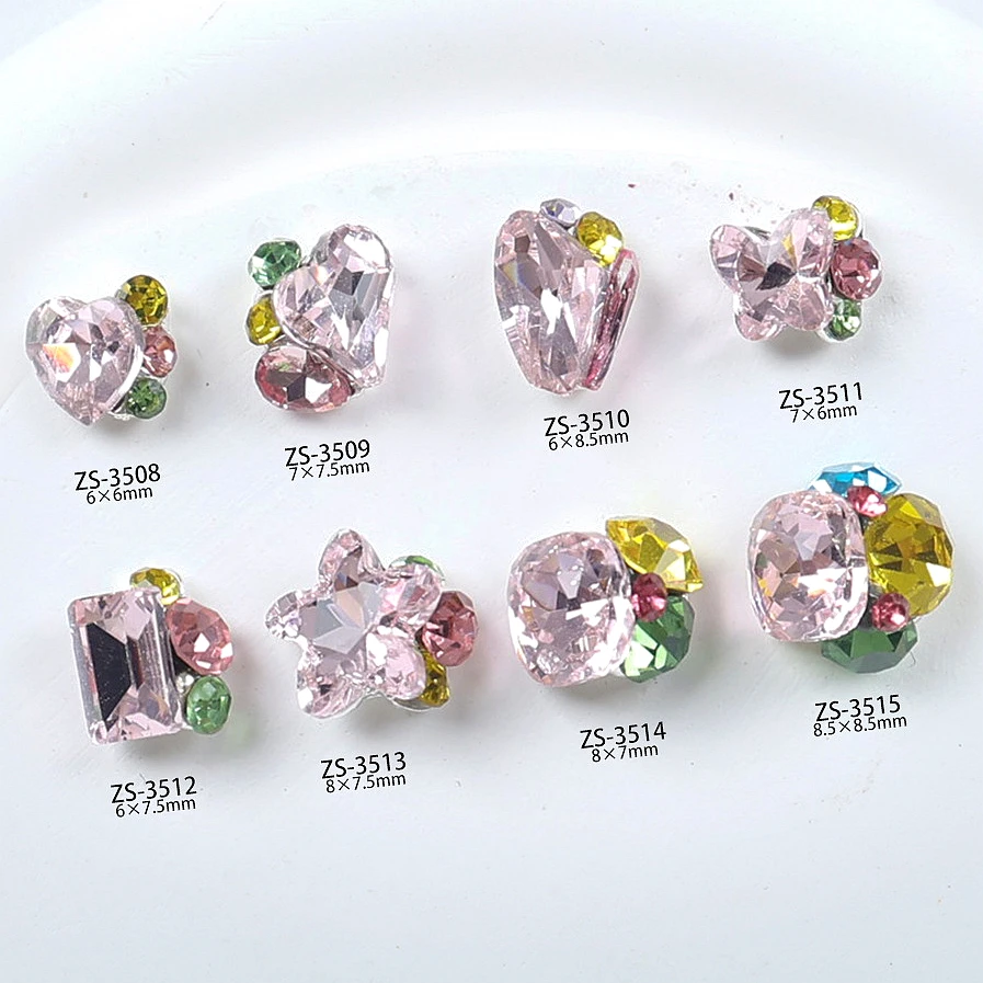 10PCS 3D Nail Art Rhinestone Pile Charms Stacked Pearls Crystals Diamonds Accessories For Manicure Nails Decoration Supplies
10PCS 3D Nail Art Rhinestone Pile Charms Stacked Pearls Crystals Diamonds Accessories For Manicure Nails Decoration Supplies