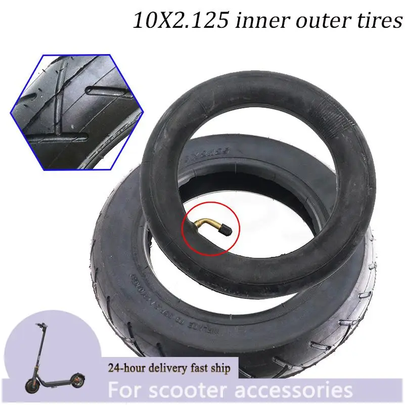 10 Inch 10x2.125 Inner Tube & Outer Tyre For Ninebot Segway F20/F25/F30/F40 Electric Scooter Tires Rubber Cycling Replacements
10 Inch 10x2.125 Inner Tube & Outer Tyre For Ninebot Segway F20/F25/F30/F40 Electric Scooter Tires Rubber Cycling Replacements